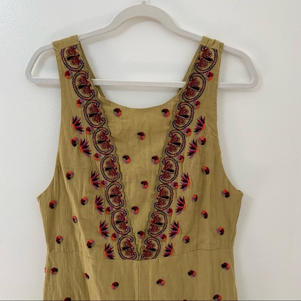 Free People Margarita Embroidered Romper 4 - Picture 5 of 7